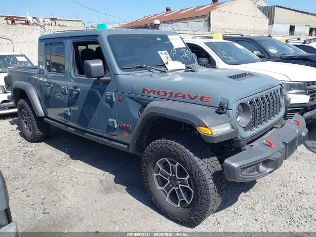 2025 Jeep Gladiator Mojave 4x4 VIN 1C6RJTEG9SL523845 фото 1