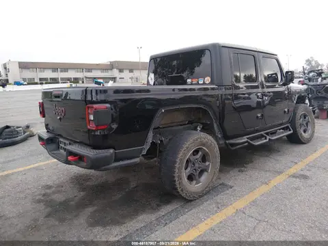 2020 Jeep Gladiator Rubicon 4x4 VIN 1C6JJTBG5LL135742 фото 4