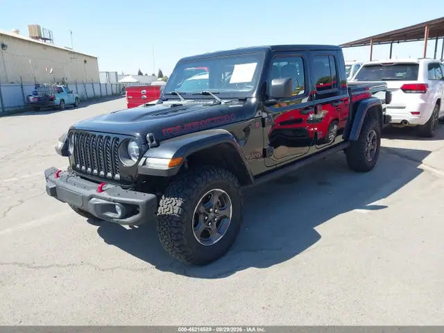 2022 Jeep Gladiator Rubicon 4x4 VIN 1C6JJTBG9NL156516 фото 2