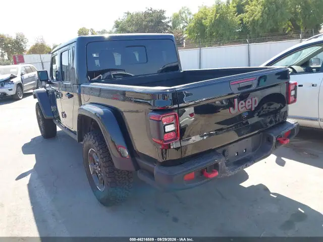 2022 Jeep Gladiator Rubicon 4x4 VIN 1C6JJTBG9NL156516 фото 3