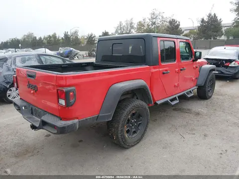 2023 Jeep Gladiator Sport VIN 1C6HJTAG9PL548477 фото 4
