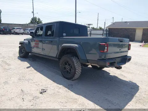 2025 Jeep Gladiator Willys VIN 1C6PJTAG2SL531833 фото 3