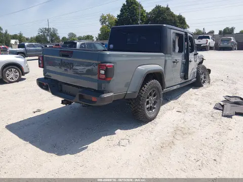 2025 Jeep Gladiator Willys VIN 1C6PJTAG2SL531833 фото 4
