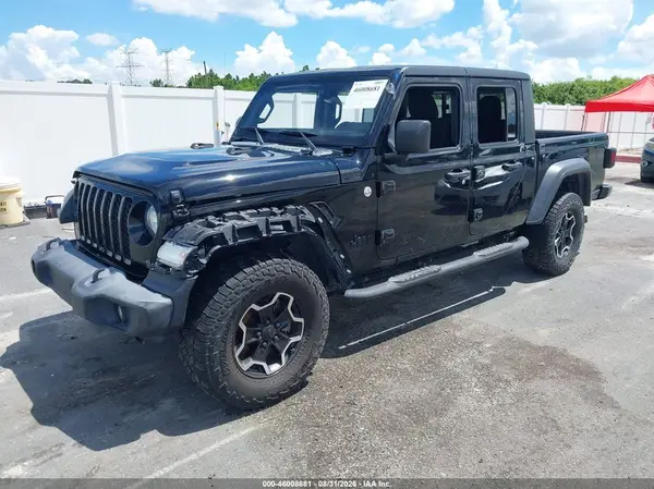 1C6HJTAG1LL177325 — 2020 Jeep Gladiator, фото 2 с аукциона IAAI 19.10.2026, Подтопление