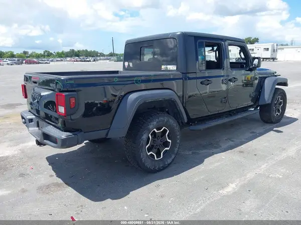 1C6HJTAG1LL177325 — 2020 Jeep Gladiator, фото 4 с аукциона IAAI 19.10.2026, Подтопление