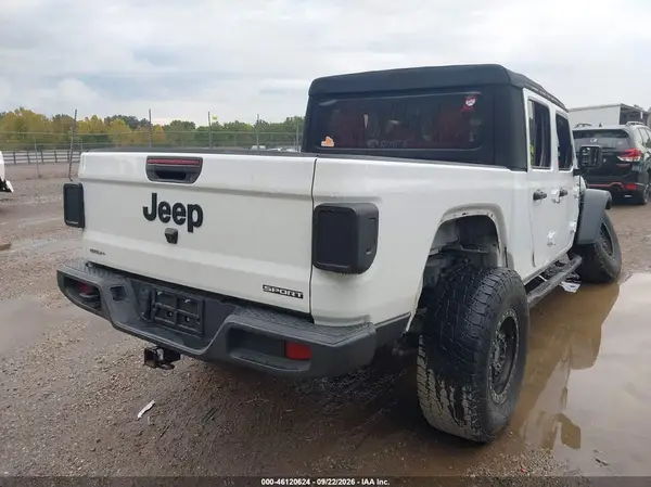 1C6HJTAG6LL133160 — 2020 Jeep Gladiator, фото 4 с аукциона IAAI 13.10.2026, LEFT & RIGHT SIDE