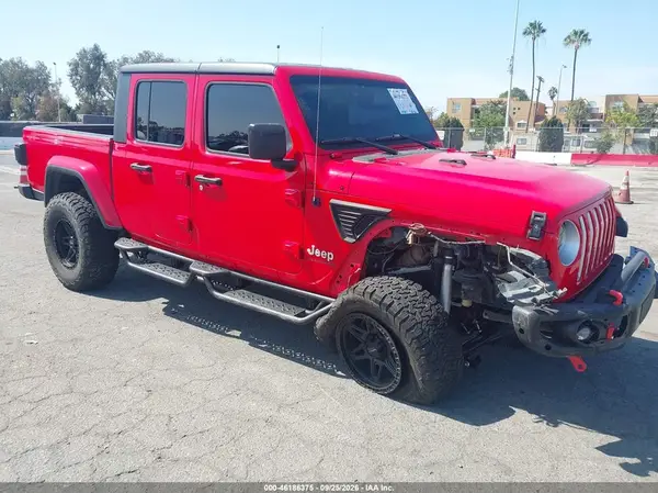 1C6HJTFG2LL103436 — 2020 Jeep Gladiator, Передняя часть (Front End), фото до ремонта