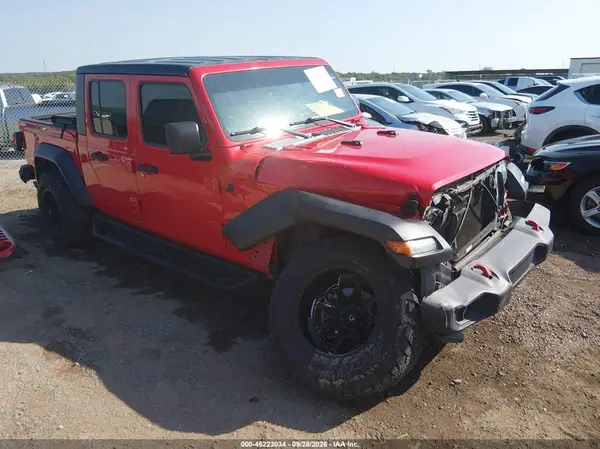 1C6HJTAG9LL147795 — 2020 Jeep Gladiator, Передняя часть справа (Right Front), фото до ремонта