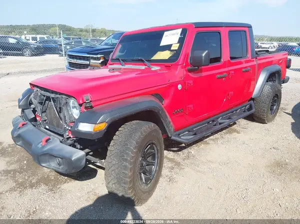 1C6HJTAG9LL147795 — 2020 Jeep Gladiator, фото 2 с аукциона IAAI, Передняя часть справа