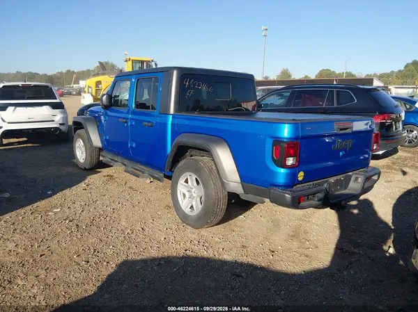 1C6HJTAG2LL168391 — 2020 Jeep Gladiator, фото 3 с аукциона IAAI, Правый бок