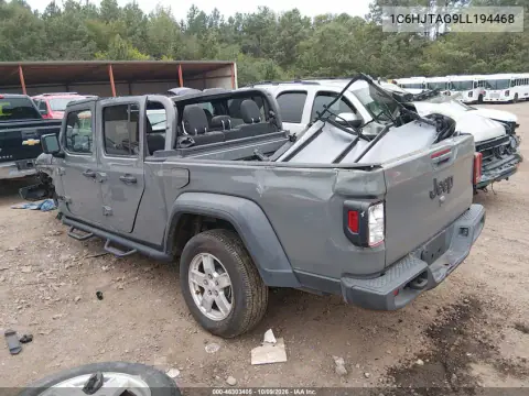 2020 Jeep Gladiator Sport 4X4 VIN 1C6HJTAG9LL194468 фото 3