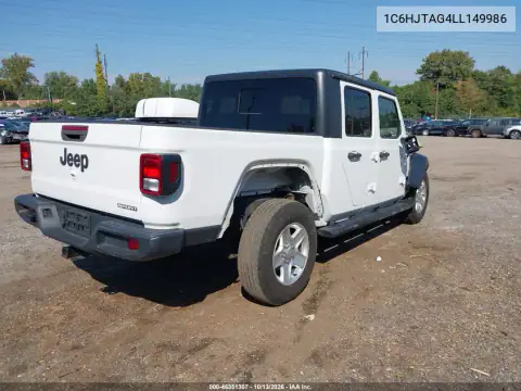 1C6HJTAG4LL149986 — 2020 Jeep Gladiator, фото 4 с аукциона IAAI, Передняя часть