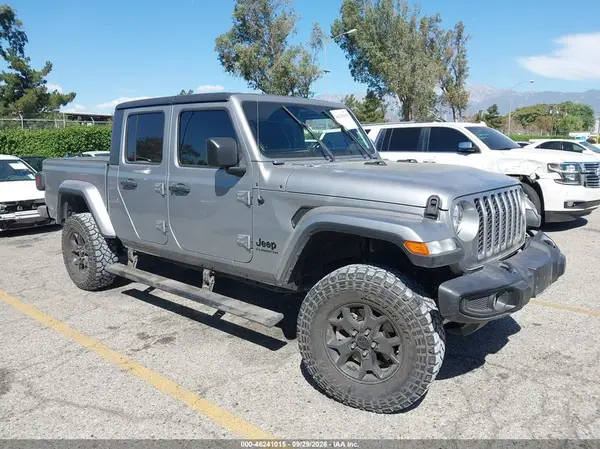 1C6JJTAM4ML541892 — 2021 Jeep Gladiator, Передняя часть (Front End), фото до ремонта