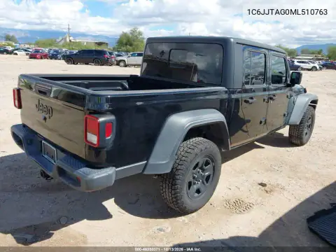 1C6JJTAG0ML510763 — 2021 Jeep Gladiator, фото 5 с аукциона IAAI, Боковая часть