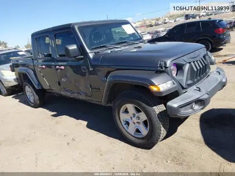 1C6HJTAG9NL113939 — 2022 Jeep Gladiator, Правая сторона, фото до ремонта