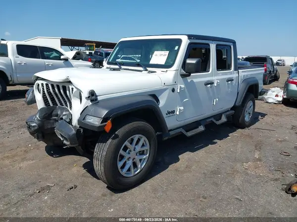 1C6HJTAG0PL591802 — 2023 Jeep Gladiator, фото 2 с аукциона IAAI, Передняя часть