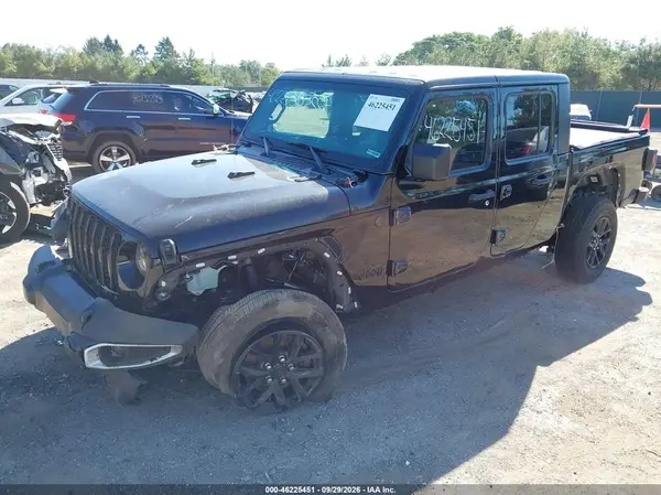 1C6JJTAG6PL506625 — 2023 Jeep Gladiator, фото 2 с аукциона IAAI, Передняя часть слева