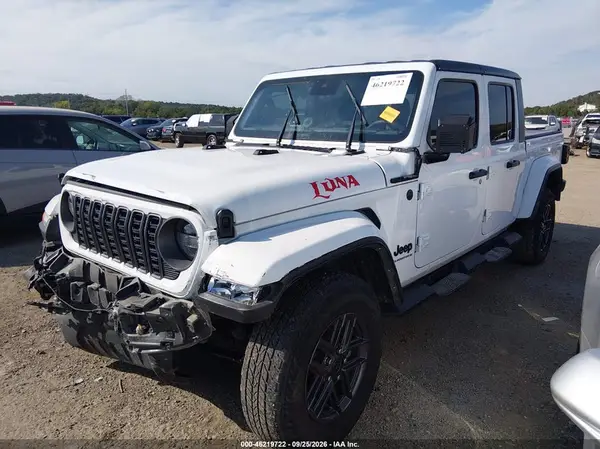 1C6RJTAG1SL501151 — 2025 Jeep Gladiator, фото 2 с аукциона IAAI, Передняя часть