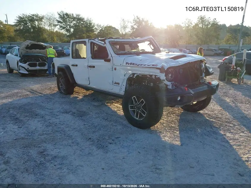 2026 Jeep Gladiator Mojave 4X4 VIN 1C6RJTEG3TL150819 фото 1