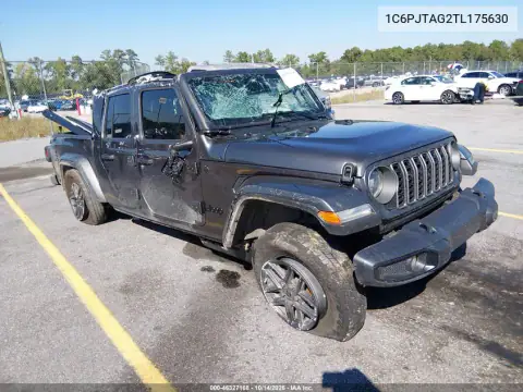 1C6PJTAG2TL175630 — 2026 Jeep Gladiator, Передняя часть, фото до ремонта