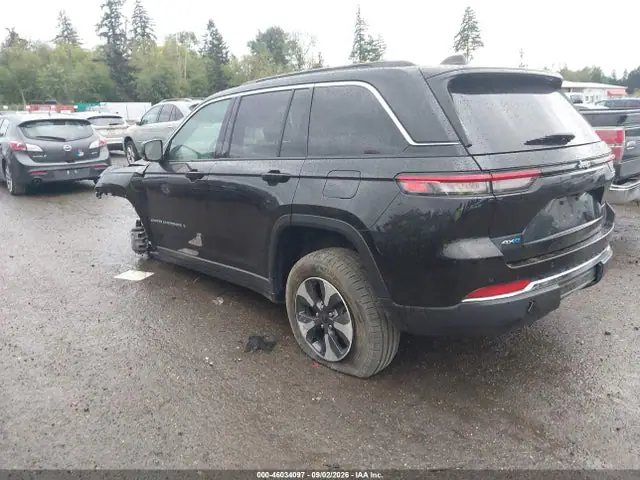 1C4RJYB60R8516507 — 2024 Jeep Grand Cherokee 4XE, фото 3 с аукциона IAAI 14.10.2026, Передняя часть