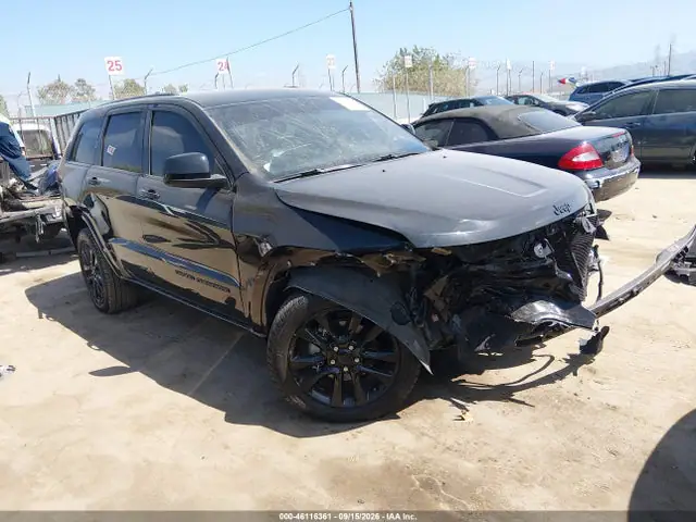 1C4RJEAG9JC471609 Jeep Grand Cherokee Altitude 4X2 2018 — повреждение Передняя часть, фото до ремонта