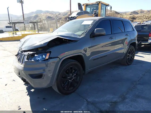 1C4RJEAG0LC329023 — 2020 Jeep Grand Cherokee Altitude 4X2, фото 2 с аукциона IAAI 30.09.2026, Передняя часть справа