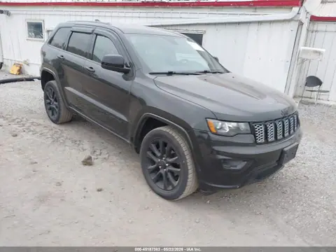 1C4RJFAG4HC720334 — 2017 Jeep Grand Cherokee Altitude 4X4, Град (Hail), фото до ремонта