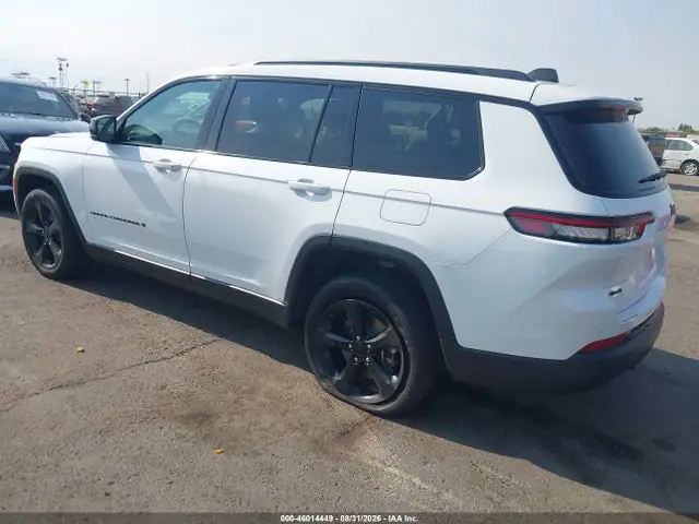 1C4RJKAG9R8565101 — 2024 Jeep Grand Cherokee L Altitude X 4X4, фото 3 с аукциона IAAI 14.10.2026, Задняя часть справа
