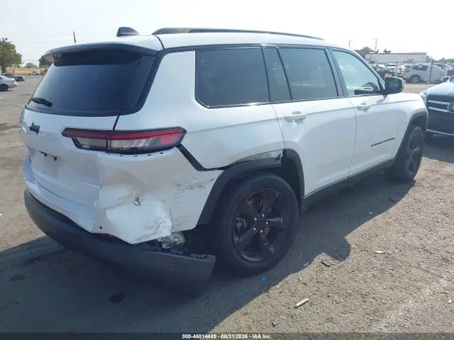 1C4RJKAG9R8565101 — 2024 Jeep Grand Cherokee L Altitude X 4X4, фото 4 с аукциона IAAI 14.10.2026, Задняя часть справа