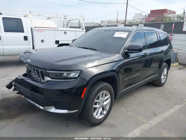 1C4RJJAG0R8952954 — 2024 Jeep Grand Cherokee L Laredo 4X2, фото 2 с аукциона IAAI 14.10.2026, Передняя часть