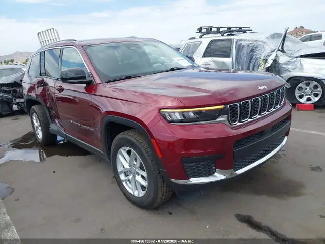 1C4RJKAG9N8565612 — 2022 Jeep Grand Cherokee L Laredo 4X4, Правый бок (Right Side), фото до ремонта