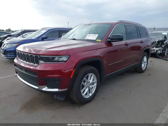 1C4RJKAG9N8565612 — 2022 Jeep Grand Cherokee L Laredo 4X4, фото 2 с аукциона IAAI 13.10.2026, Правый бок
