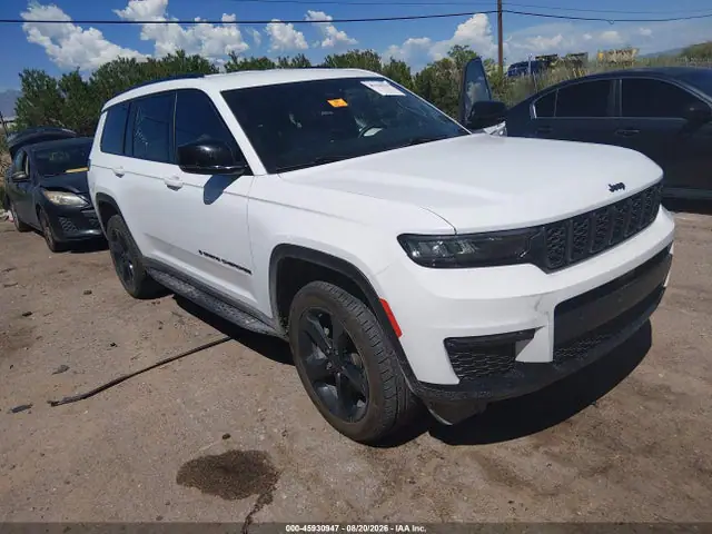 1C4RJKBG9P8733377 — 2023 Jeep Grand Cherokee L Limited 4X4, Биологическая или химическая опасность (Biohazard), фото до ремонта
