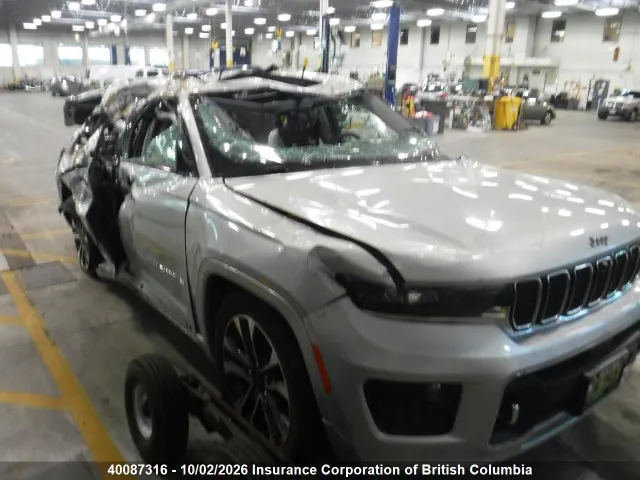 2021 Jeep Grand Cherokee L Overland VIN 1C4RJKDG7M8152985 фото 1