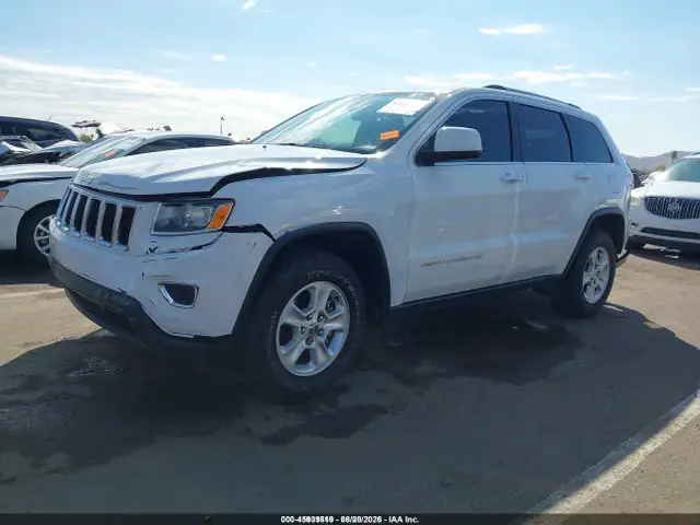 1C4RJEAG6FC826243 — 2015 Jeep Grand Cherokee Laredo, фото 2 с аукциона IAAI 13.10.2026, Передняя часть