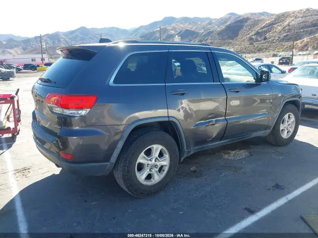 1C4RJEAG9FC646593 — 2015 Jeep Grand Cherokee Laredo, фото 4 с аукциона IAAI 14.10.2026, Естественный износ