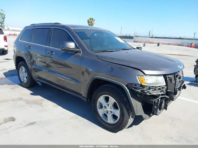 1C4RJEAG0GC359077 — 2016 Jeep Grand Cherokee Laredo, Передняя часть (Front End), фото до ремонта