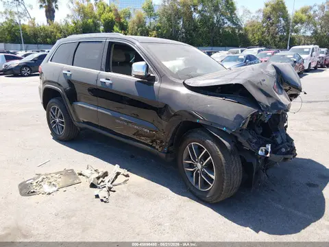 1C4RJEBG4JC238770 — 2018 Jeep Grand Cherokee Limited 4X2, Передняя часть (Front End), фото до ремонта