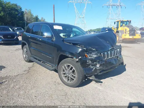 1C4RJFBG6LC240643 — 2020 Jeep Grand Cherokee Limited 4X4, Передняя часть (Front End), фото до ремонта