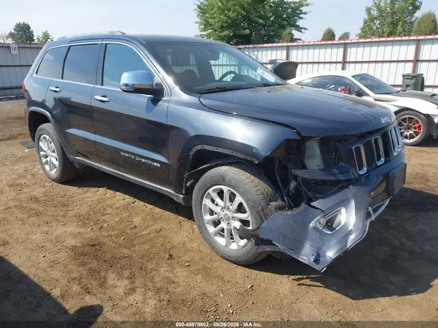 1C4RJFBG6EC288808 — 2014 Jeep Grand Cherokee Limited, Передняя часть (Front End), фото до ремонта