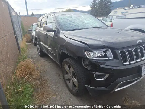 1C4RJFBG7FC874712 — 2015 Jeep Grand Cherokee Limited, Передняя часть (Front), фото до ремонта
