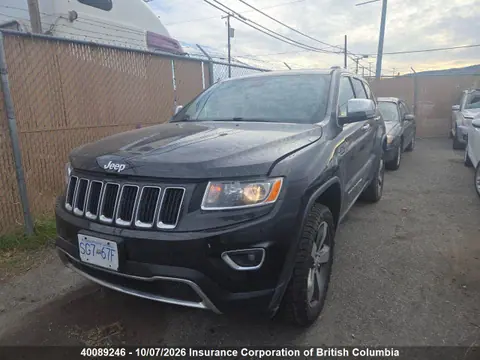2015 Jeep Grand Cherokee Limited VIN 1C4RJFBG7FC874712 фото 2