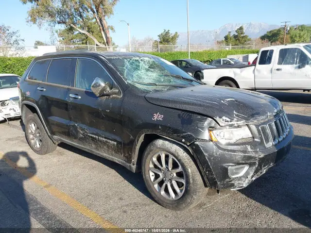 1C4RJEBG5FC708764 — 2015 Jeep Grand Cherokee Limited, Опрокидывание (Rollover), фото до ремонта