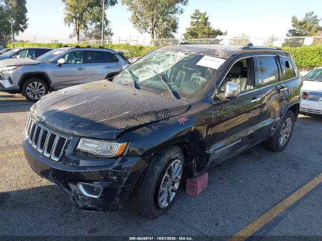 1C4RJEBG5FC708764 — 2015 Jeep Grand Cherokee Limited, фото 2 с аукциона IAAI 13.10.2026, Опрокидывание