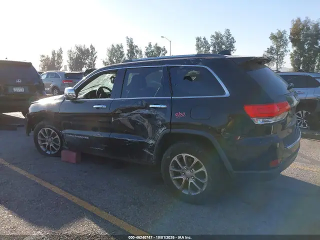 1C4RJEBG5FC708764 — 2015 Jeep Grand Cherokee Limited, фото 3 с аукциона IAAI 13.10.2026, Опрокидывание