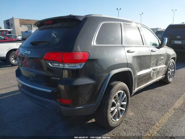 1C4RJEBG5FC708764 — 2015 Jeep Grand Cherokee Limited, фото 4 с аукциона IAAI 13.10.2026, Опрокидывание