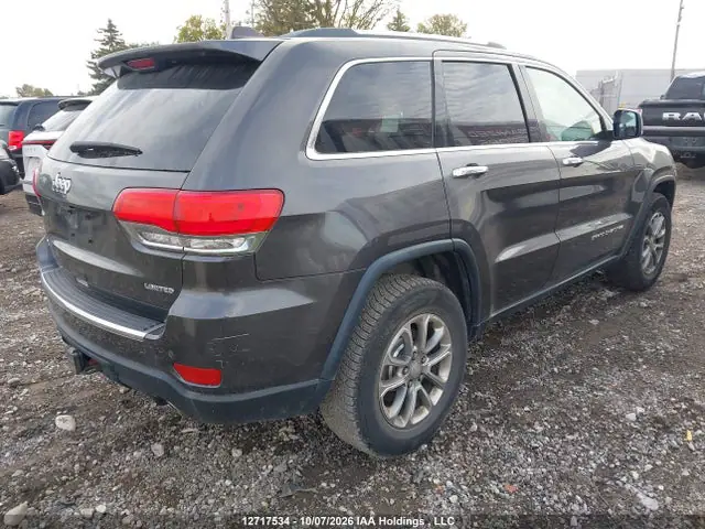 1C4RJFBG1GC309454 — 2016 Jeep Grand Cherokee Limited, фото 4 с аукциона IAAI 14.10.2026, Угон