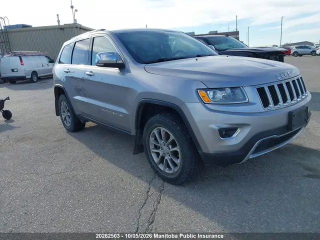 1C4RJFBG1GC319949 — 2016 Jeep Grand Cherokee Limited, Град (Hail), фото до ремонта