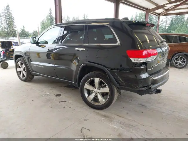 1C4RJFBG8GC310794 — 2016 Jeep Grand Cherokee Limited, фото 3 с аукциона IAAI 30.09.2026, Задняя часть слева